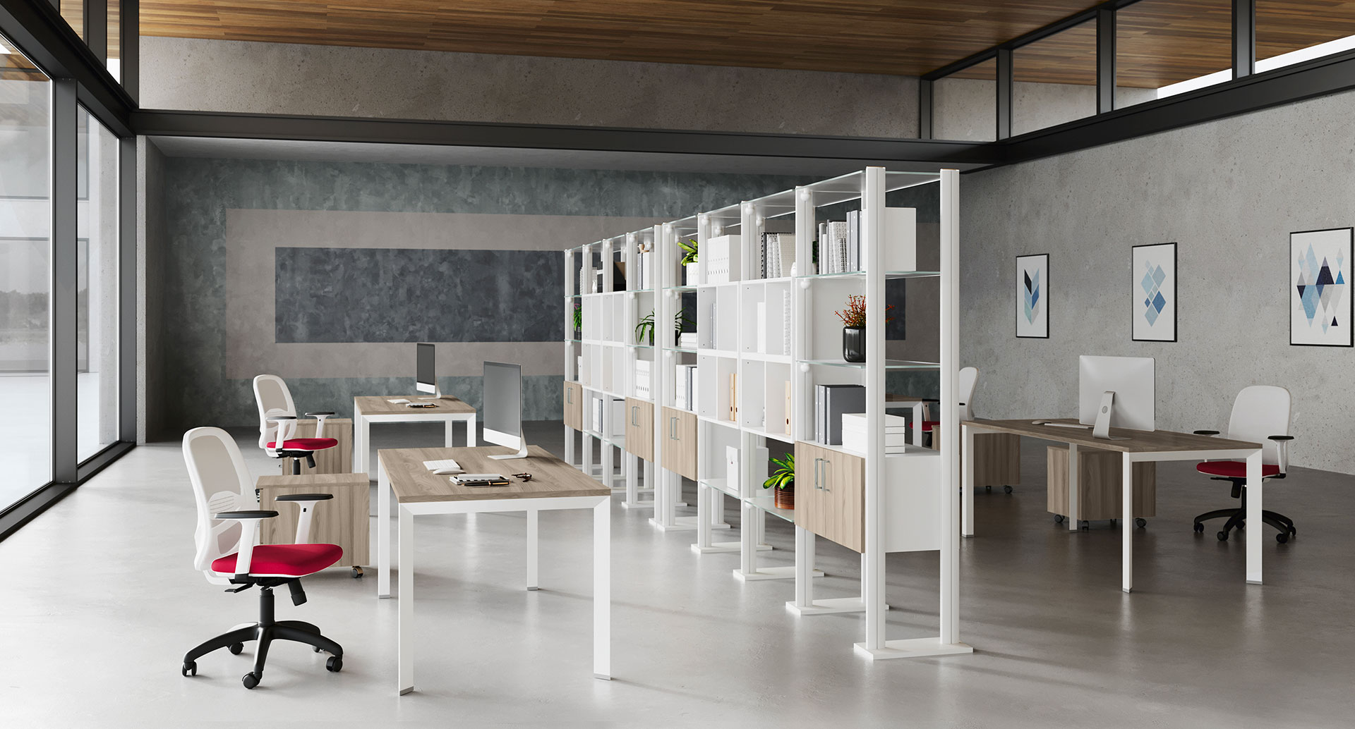 open space e organizzazione degli spazi